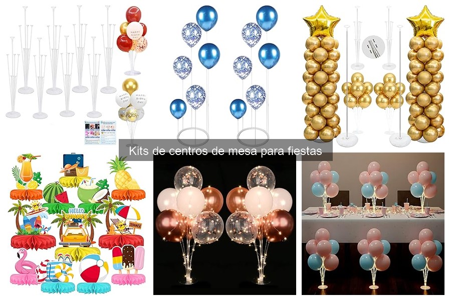 Tipos de kits de centros de mesa para cada ocasión
