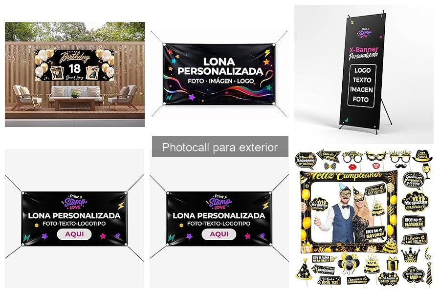 Tipos de photocall para exterior: ¡elige el mejor para tu evento!