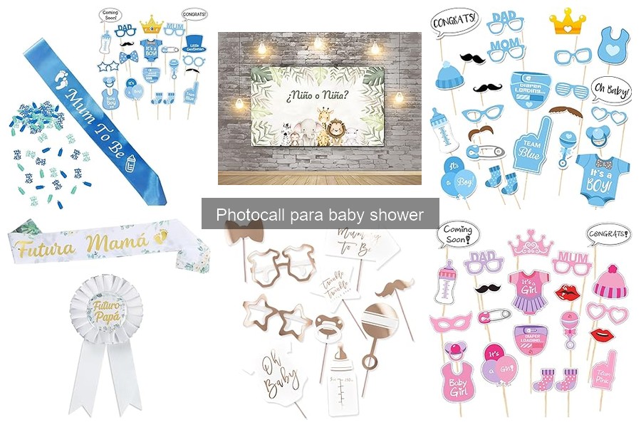 Tipos de photocalls para baby shower: ¡Inspírate aquí!