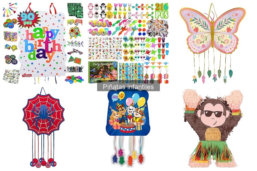 Tipos de Piñatas Infantiles: Variedades y Temáticas