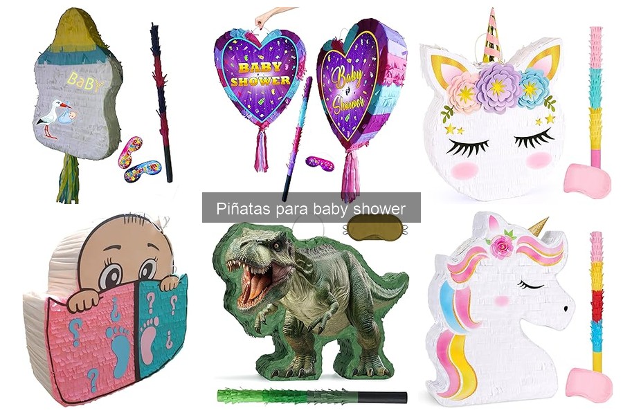 Tipos de Piñatas para Baby Shower: Guía Completa