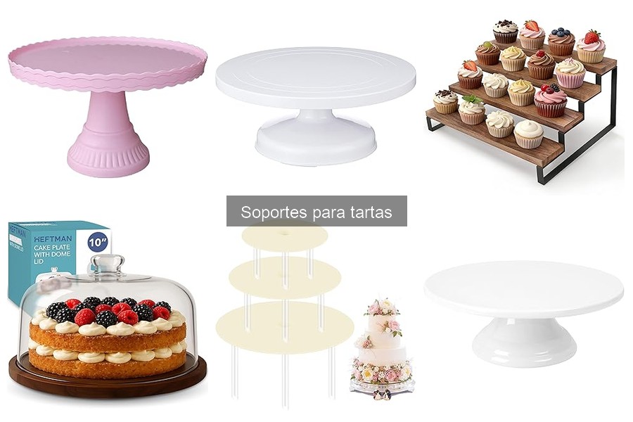Tipos de soportes para tartas: Guía completa y usos