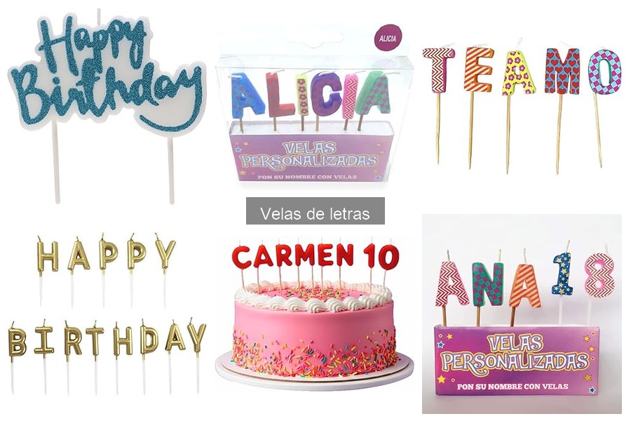 Tipos de Velas de Letras para Cumpleaños: ¡Celebra a lo Grande!