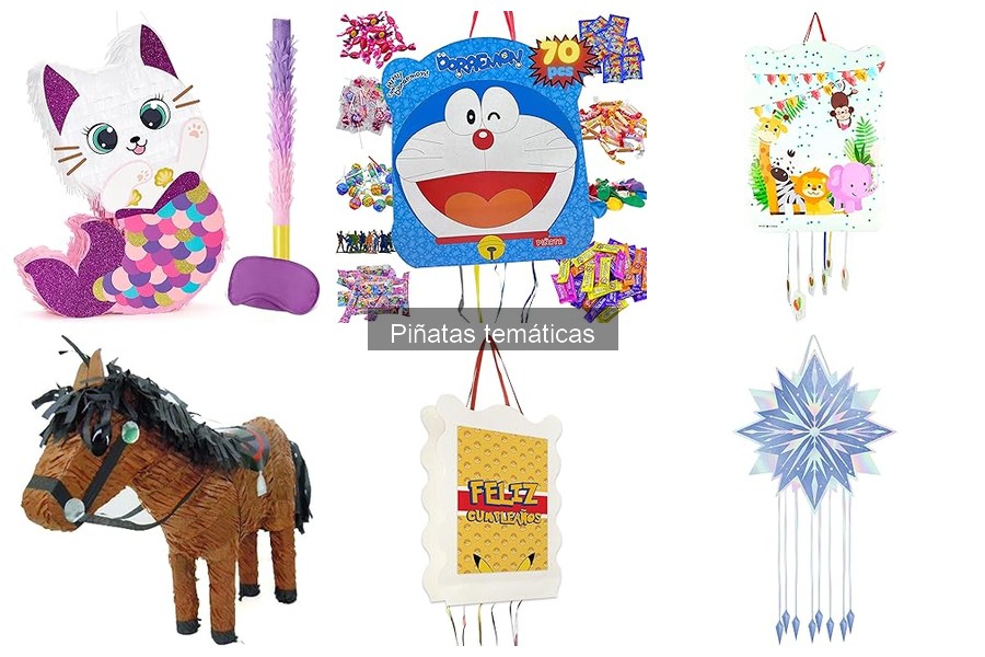 Todo lo que necesitas saber sobre las piñatas temáticas