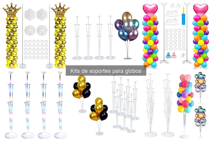Todo sobre kits de soportes para globos en decoración