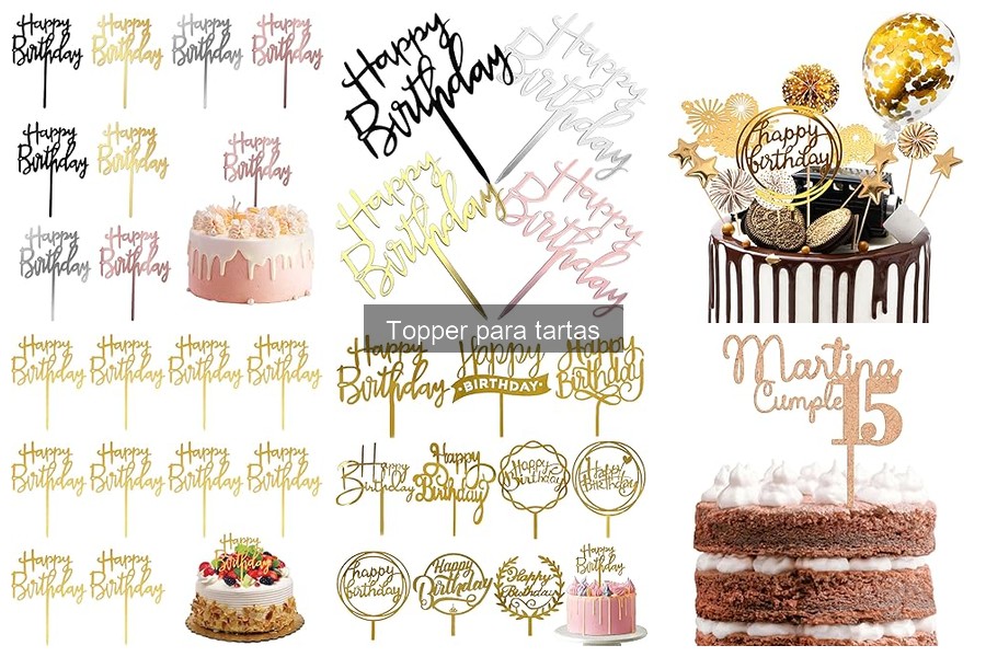 Toppers Temáticos para Fiestas de Adultos: Ideas Creativas