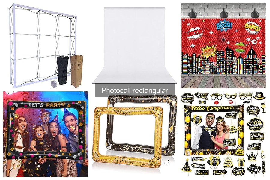 Trucos y Tips para Fotografías con Photocalls Rectangulares