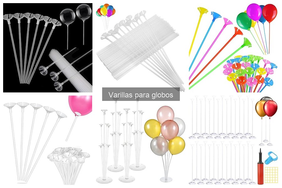 Varillas para globos: ¿Dónde comprarlas al mejor precio?