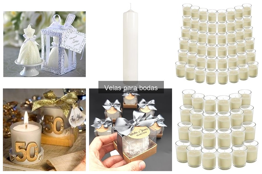 Velas Personalizadas para Bodas: Ideas y Dónde Comprarlas
