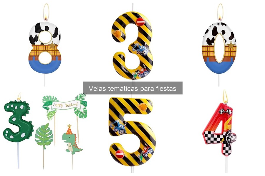 Velas temáticas para bodas: estilos y recomendaciones