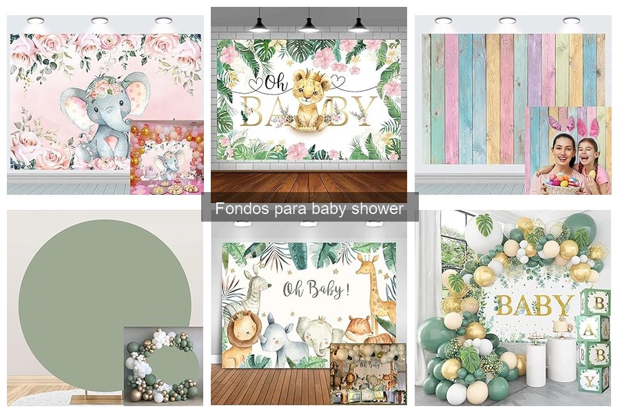 Ventajas de Fondos Imprimibles para Baby Shower