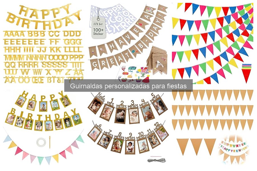 Ventajas de las guirnaldas personalizadas en fiestas