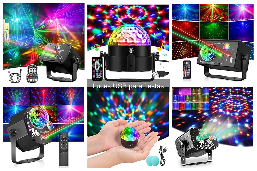Ventajas de las luces USB para fiestas frente a las tradicionales