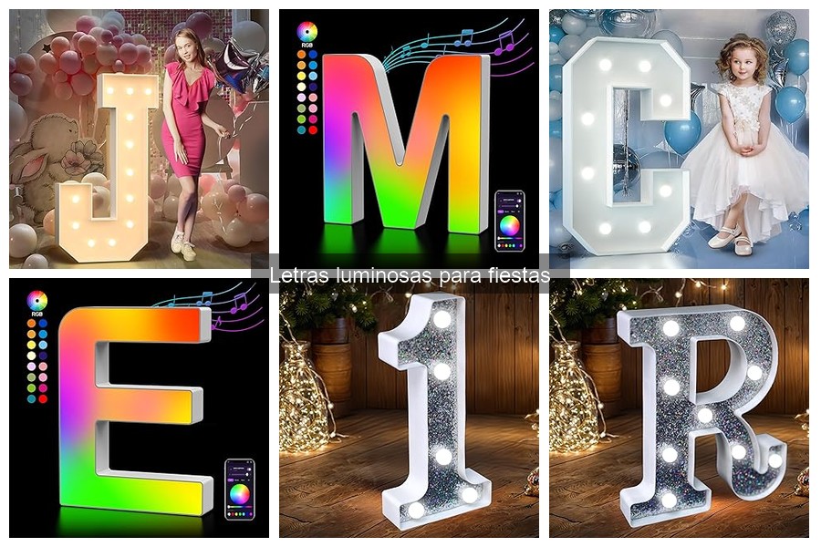 Ventajas de Letras Luminosas para Fiestas y Eventos