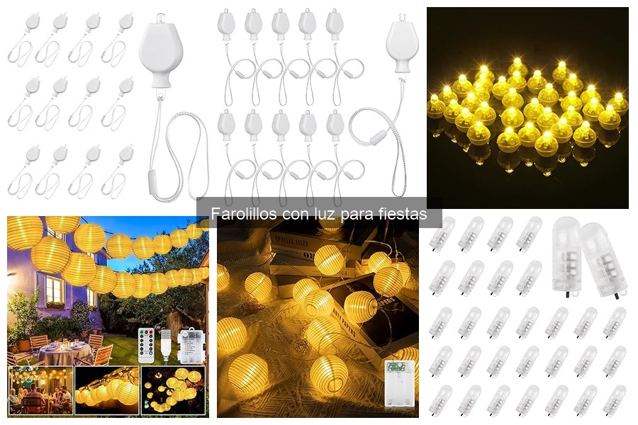 Ventajas de los Farolillos con Luz en Eventos Elegantes