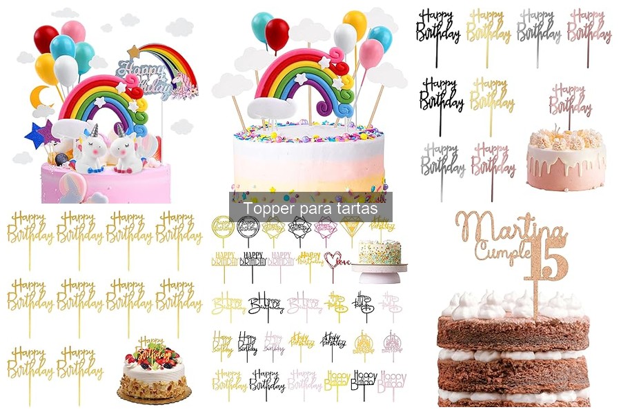 Ventajas de los Toppers Comestibles para Tartas