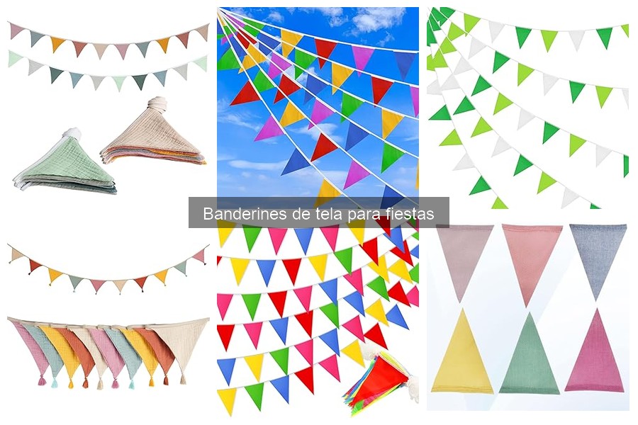 Ventajas de Usar Banderines de Tela para Decoración