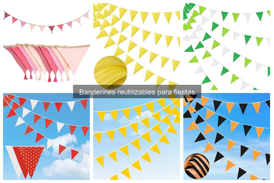 Ventajas de Usar Banderines Reutilizables en Eventos