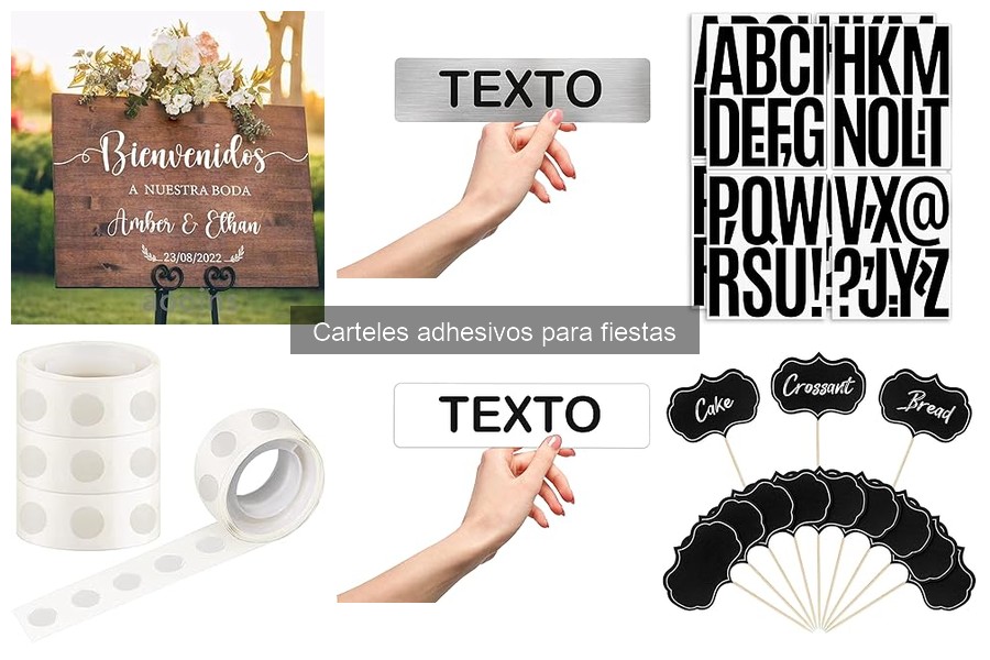 Ventajas de usar carteles adhesivos en eventos y fiestas
