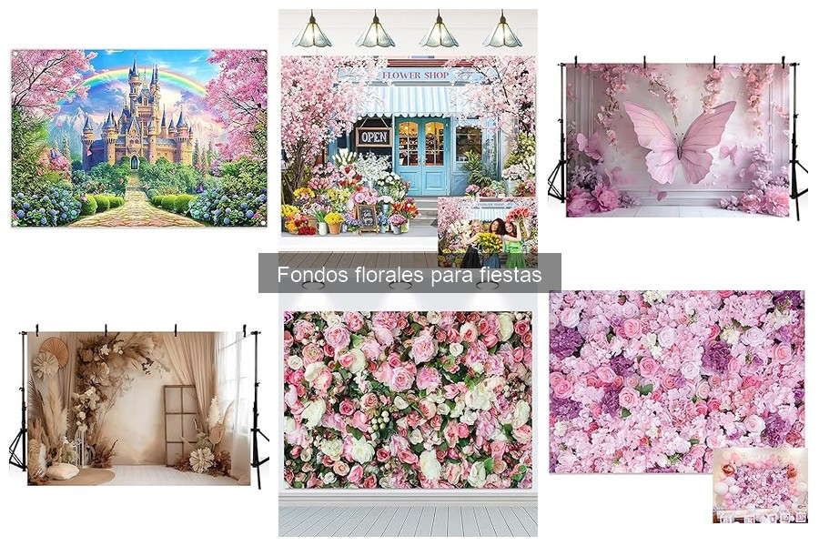 Ventajas de Usar Fondos Florales para Fiestas y Eventos