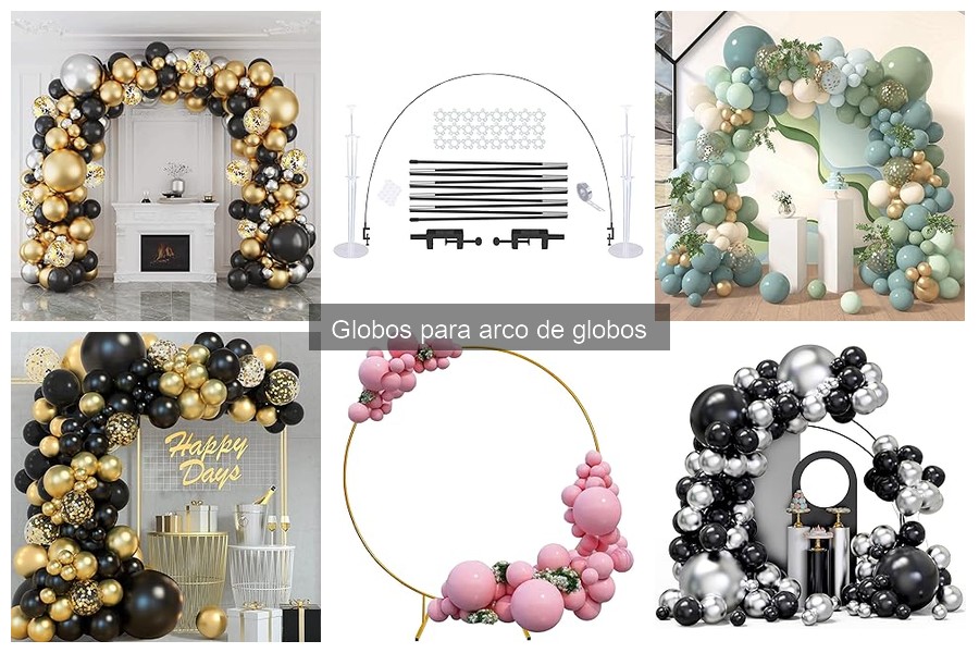 Ventajas de Usar Globos para Decorar Arcos de Fiesta
