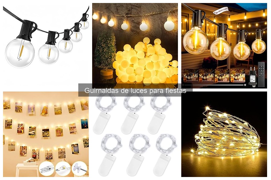 Ventajas de usar guirnaldas de luces en fiestas y eventos