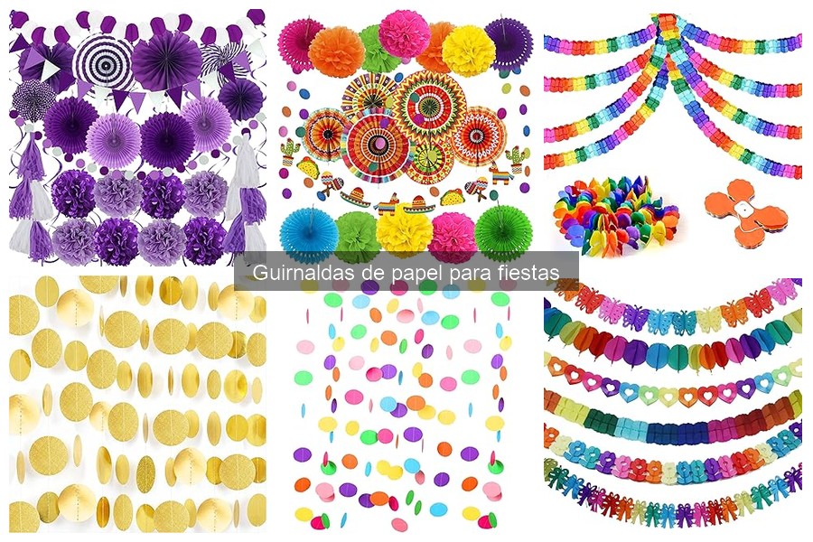 Ventajas de usar guirnaldas de papel en fiestas