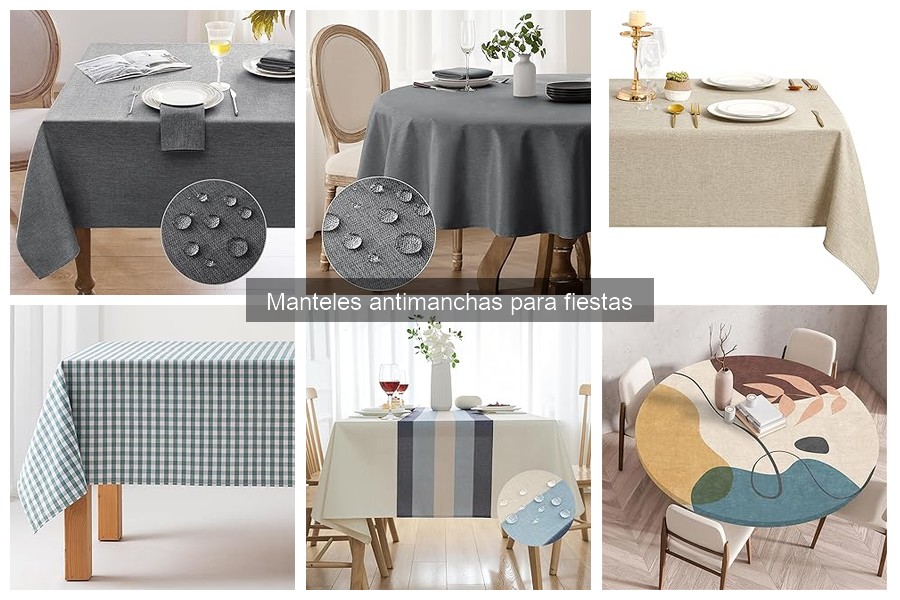 Ventajas de usar manteles antimanchas para fiestas