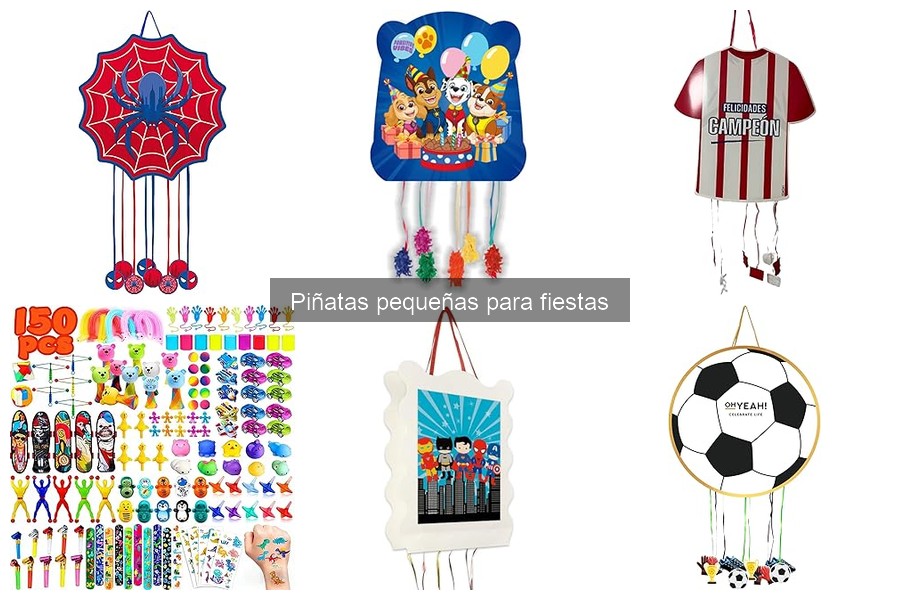 Ventajas de usar piñatas pequeñas en fiestas infantiles