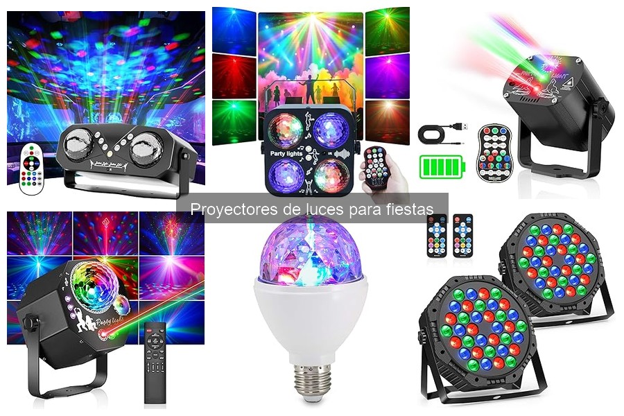 Ventajas de usar proyectores de luces para fiestas: Mejora tu evento