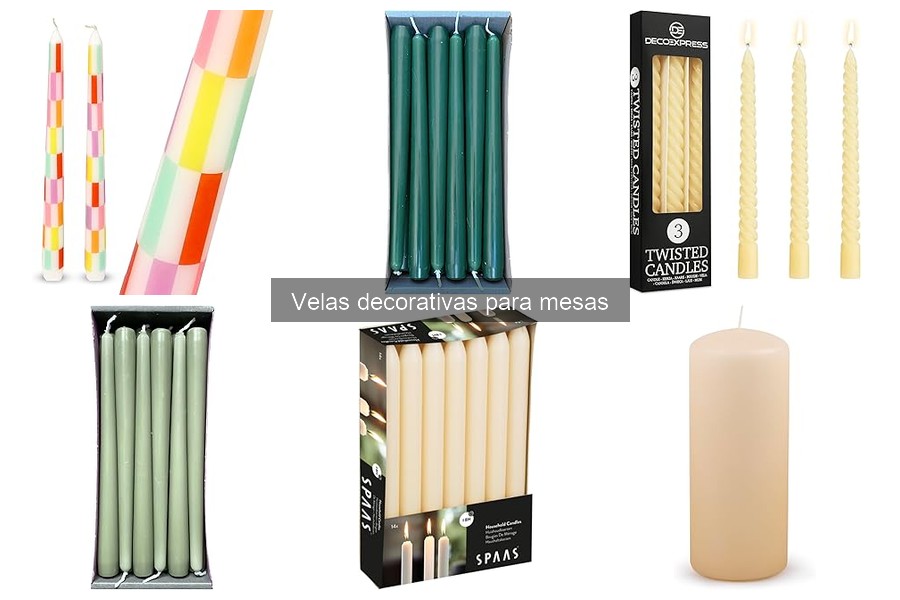 Ventajas de usar velas decorativas en mesas para eventos