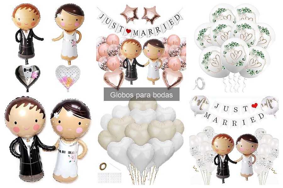 Ventajas y desventajas de usar globos en bodas