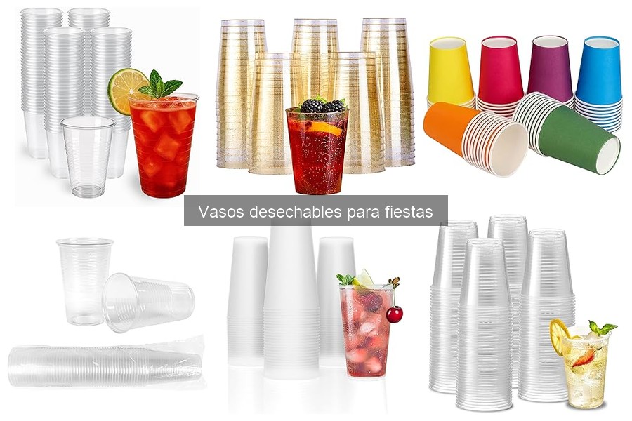 Ventajas y desventajas de usar vasos desechables en fiestas