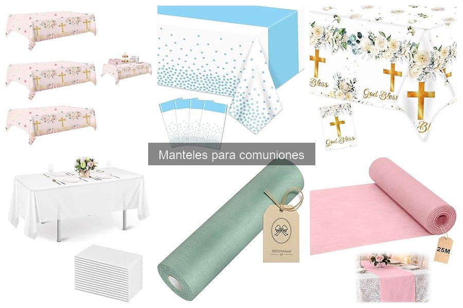Ventajas y opciones de manteles vintage para comuniones